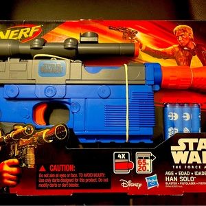 Star Wars Nerf Gun - in box - never used